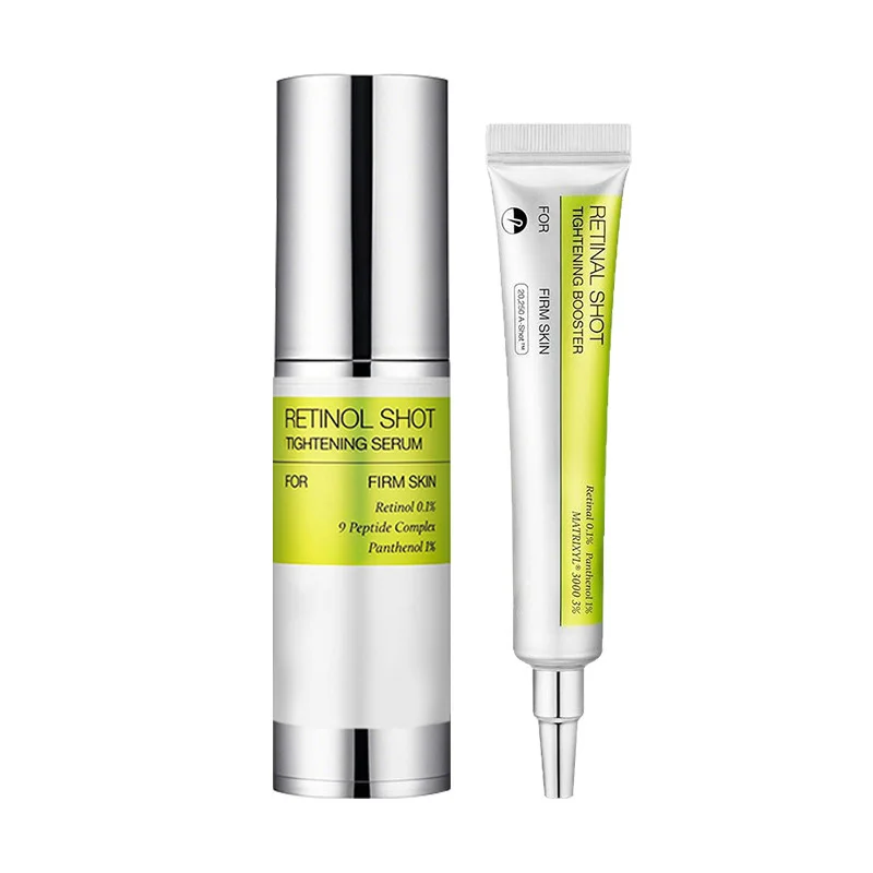 Korean Skincare Routine - レチノールペプチドアイセラムセット ハリのある目元ケア 小じわ・クマ・むくみ対策 保湿 韓国スキンケア