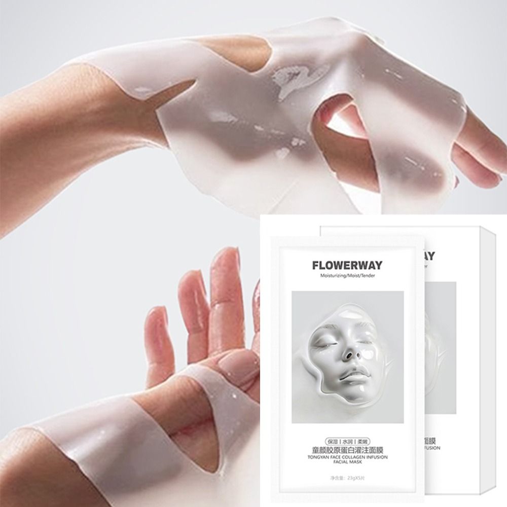ニューフラワーウェイ ディープコラーゲン フェイスマスク 保 - Sheet Mask Collagen のレビューと価格