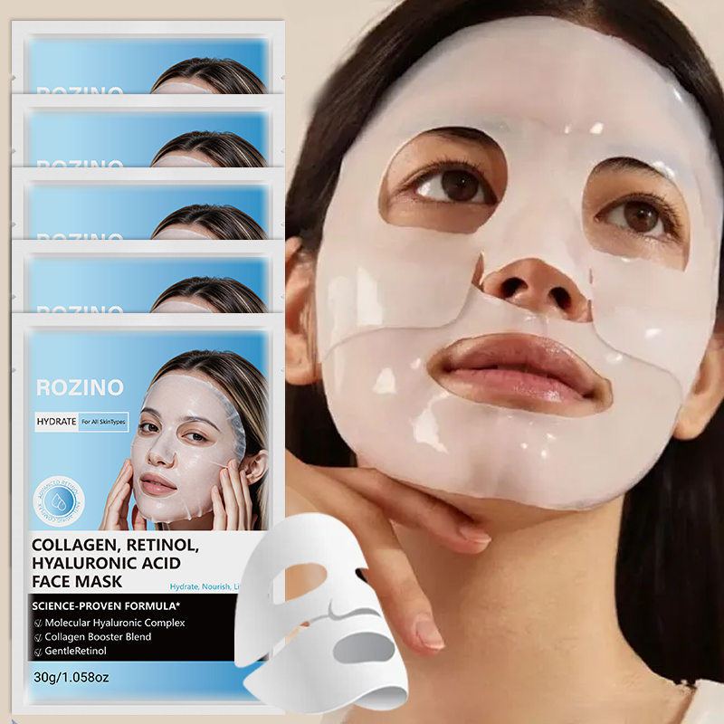 5枚入り／8枚入り／10枚入り - コラーゲン、レチノール、 - Sheet Mask Collagen のレビューと価格