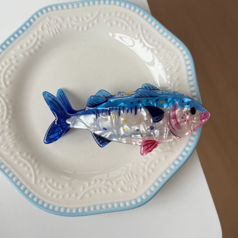 ヘアピン 海洋動物 ヘアクリップ ツナ PVC 海洋生物 魚 - The Korean Lifestyle のレビューと価格