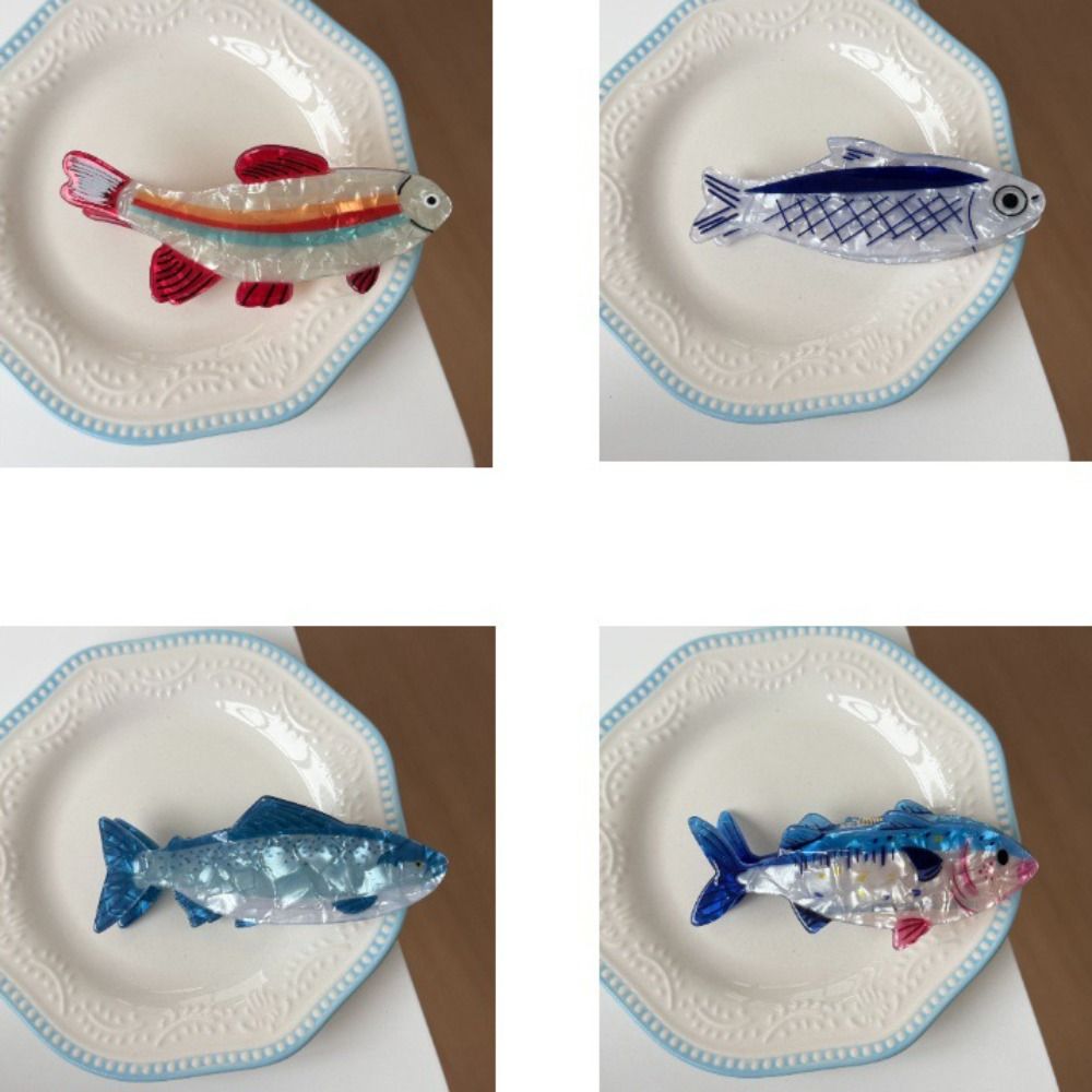 ヘアピン 海洋動物 ヘアクリップ ツナ PVC 海洋生物 魚 - The Korean Lifestyle のレビューと価格
